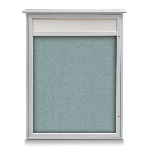 Double Door Enclosed Indoor Letterboard